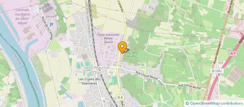 localisation de l'entreprise PICARD PASSION PAYSAGE  SAINT-MAURICE-L'EXIL