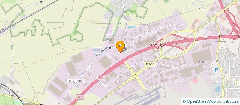localisation de l'entreprise PICARD TECHNOLOGIES à ROUVIGNIES