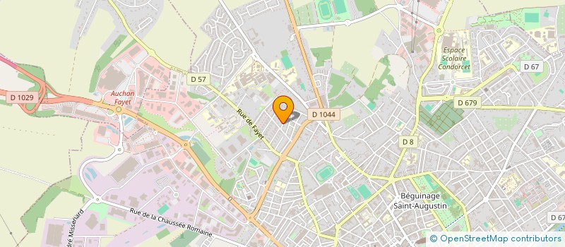 localisation de l'entreprise PICARDIE BAT à SAINT-QUENTIN