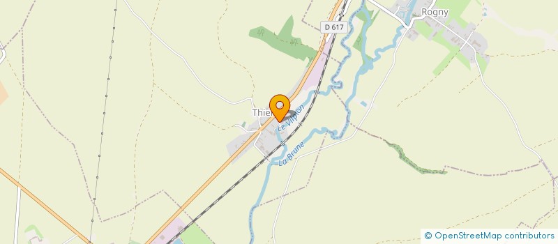 localisation de l'entreprise PICARDIE BATIMENT  THIERNU