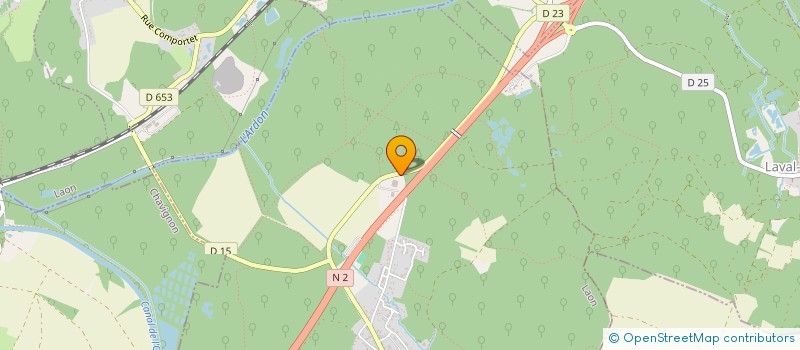 localisation de l'entreprise PICARDIE - BOIS - NEGOCE  URCEL