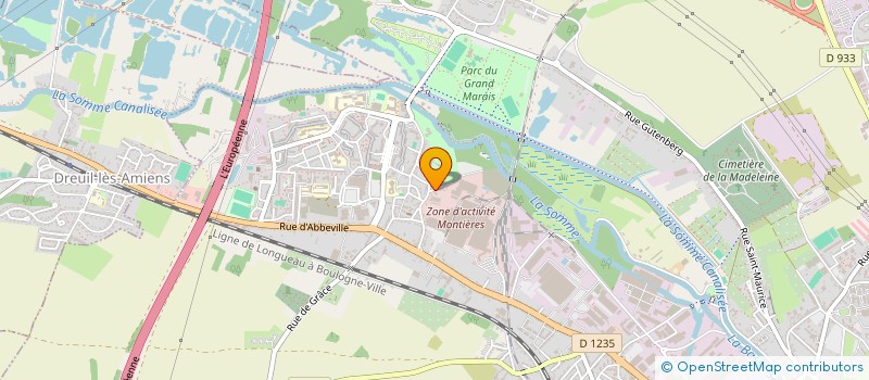 localisation de l'entreprise PICARDIE CLOISONS à AMIENS