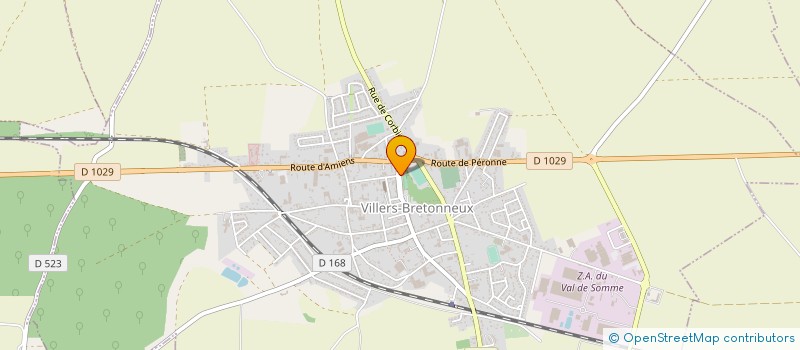localisation de l'entreprise PICARDIE FORAGES à CERISY