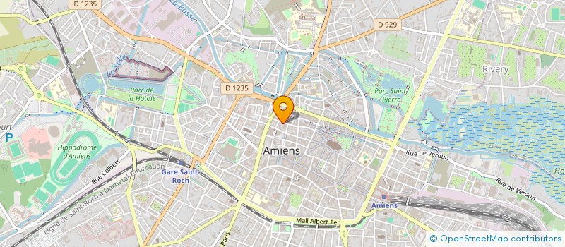 localisation de l'entreprise PICARDIE IMMOBILIER à AMIENS