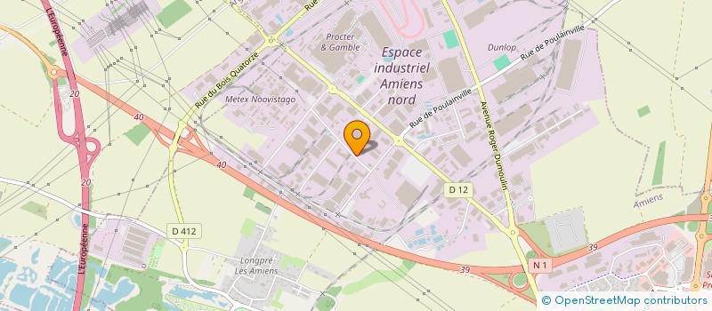 localisation de l'entreprise PICARDIE LOCATION SERVICES à AMIENS