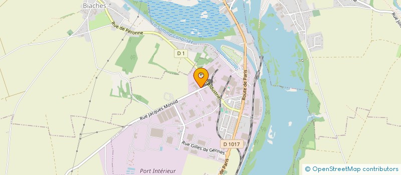 localisation de l'entreprise PICARDIE MAINTENANCE à PERONNE
