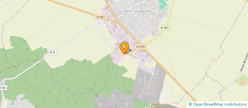 localisation de l'entreprise PICARDIE MAINTENANCE DE MATERIELS  SAINT-SOUPPLETS