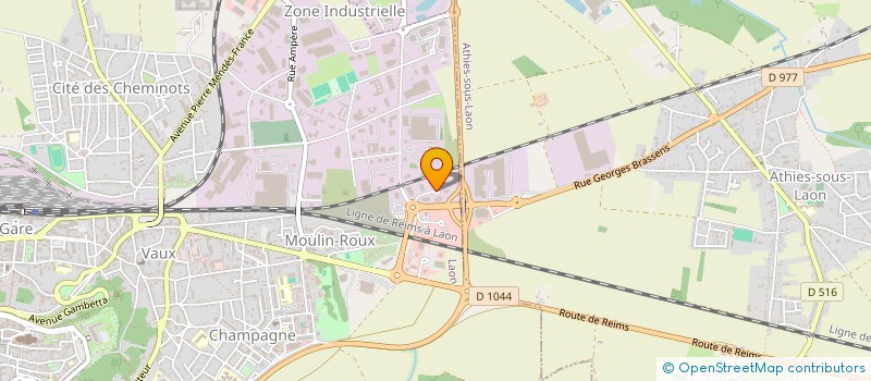 localisation de l'entreprise PICARDIE MATERIEL  LAON