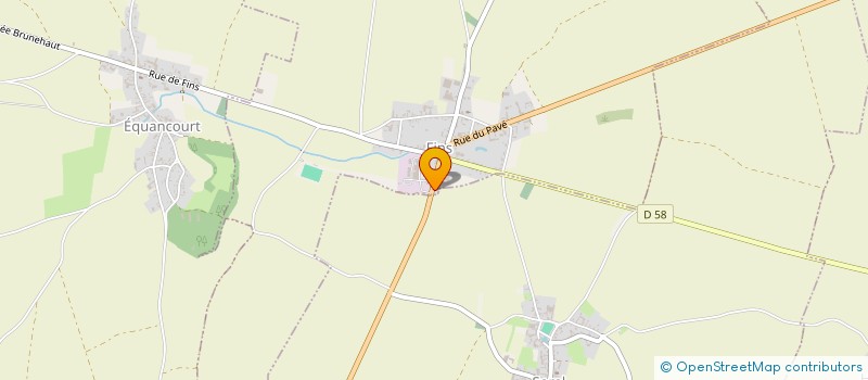 localisation de l'entreprise PICARDIE RECOLTES  ETRICOURT-MANANCOURT