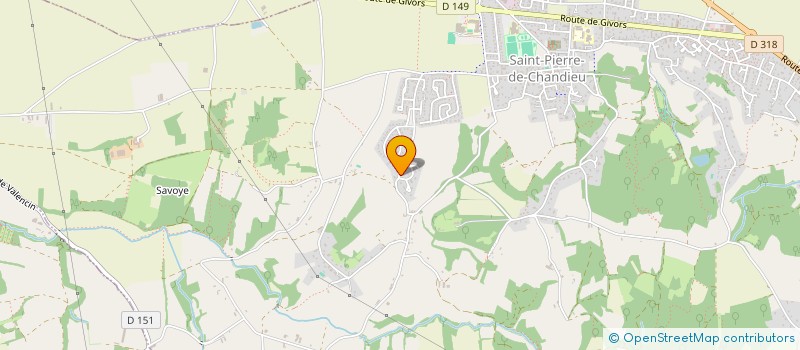 localisation de l'entreprise PICAROS  SAINT-PIERRE-DE-CHANDIEU