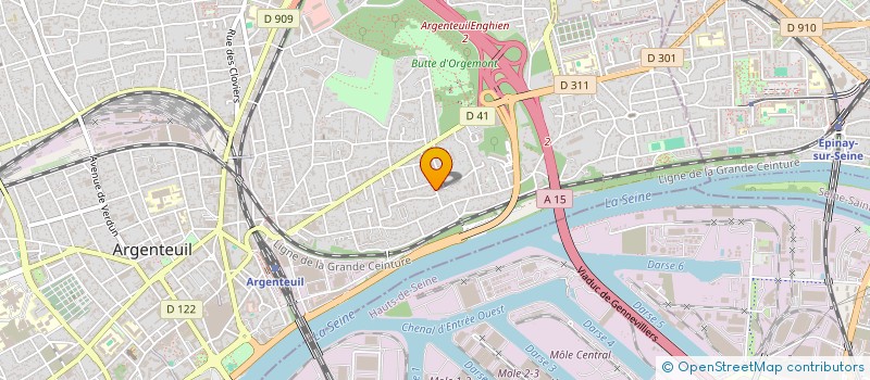 localisation de l'entreprise PICARRY CONSEIL  ARGENTEUIL