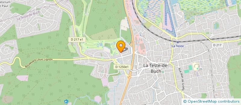 localisation de l'entreprise PICAS  LA TESTE-DE-BUCH