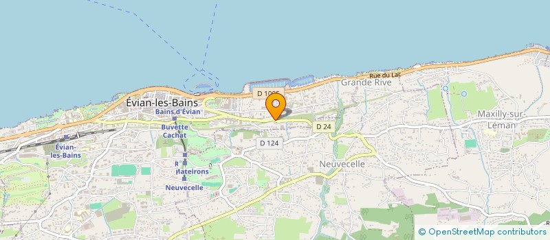 localisation de l'entreprise PICASEE  EVIAN-LES-BAINS