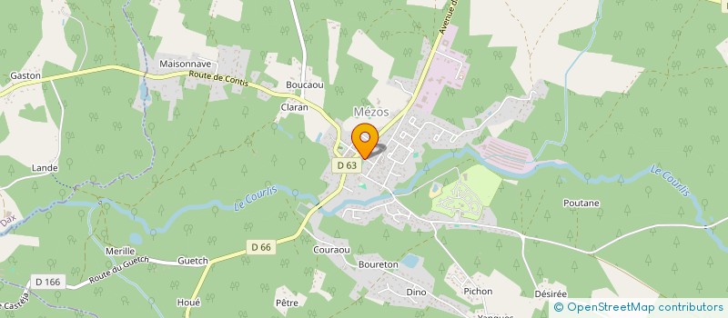 localisation de l'entreprise PICAT ALAIN ET MICHEL  MEZOS