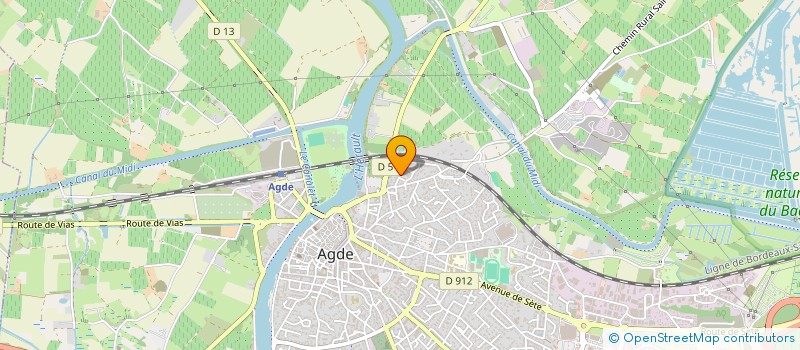 localisation de l'entreprise PICATOISE  AGDE