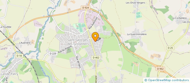 localisation de l'entreprise PICAULT PEINTURE à PERROU