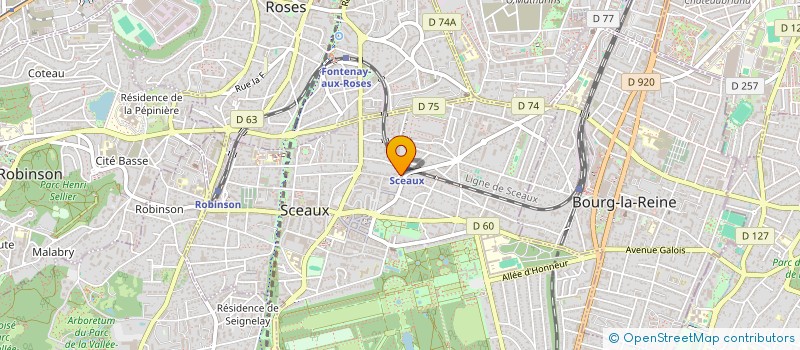 localisation de l'entreprise PICAVERA à SCEAUX