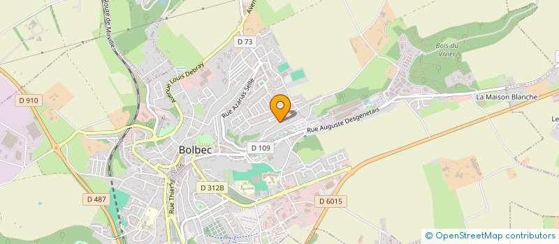 localisation de l'entreprise PICAVERNE  BOLBEC