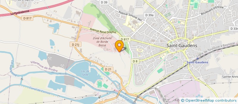 localisation de l'entreprise PICBUILD  ASCAIN