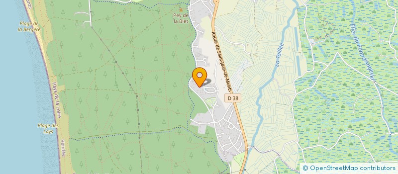 localisation de l'entreprise PICCA  LA BARRE-DE-MONTS