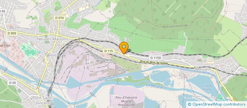 localisation de l'entreprise PICCADILLY  MESSEIN