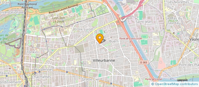 localisation de l'entreprise PICCO DEWITTE  VILLEURBANNE