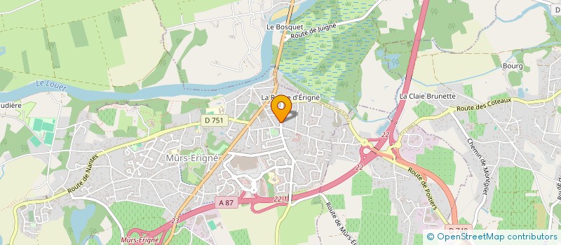 localisation de l'entreprise PICCOCHET  MURS-ERIGNE