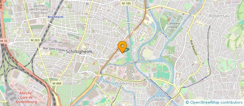 localisation de l'entreprise PICEA ALBA  SCHILTIGHEIM