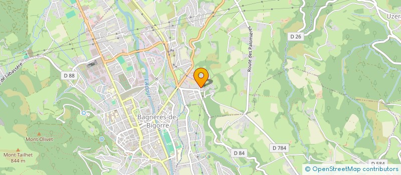 localisation de l'entreprise PICH NET  BAGNERES-DE-BIGORRE