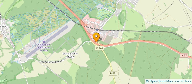 localisation de l'entreprise PICHAFRAN  SAONE