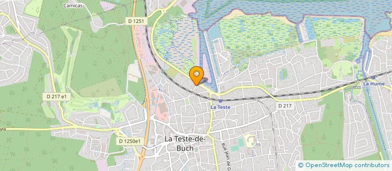 localisation de l'entreprise PICHANDBOITE CAFE à LA TESTE-DE-BUCH