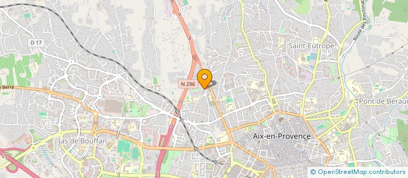 localisation de l'entreprise PICHAUD INVESTISSEMENT  AIX-EN-PROVENCE