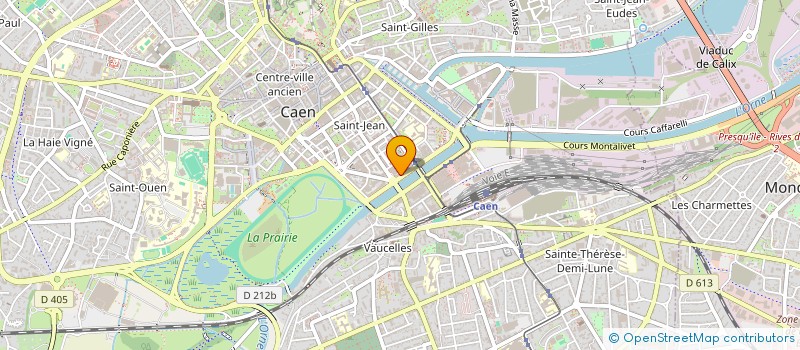 localisation de l'entreprise PICHEREAU à CAEN
