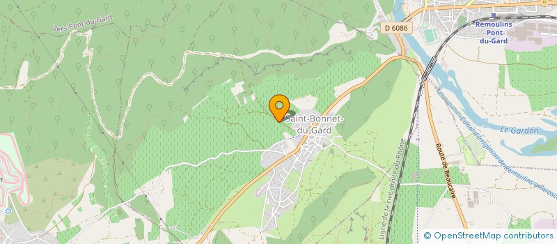 localisation de l'entreprise PICHOLINE  SAINT-BONNET-DU-GARD