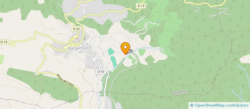 localisation de l'entreprise PICHOLINE  BARGEMON