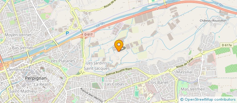 localisation de l'entreprise PICHON à PERPIGNAN