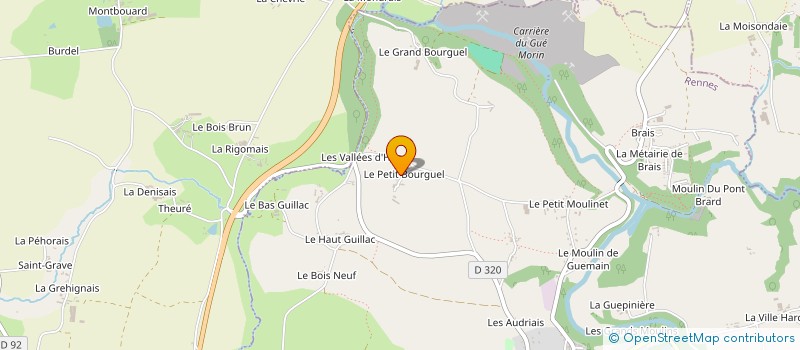 localisation de l'entreprise PICHON  VIEUX-VY-SUR-COUESNON