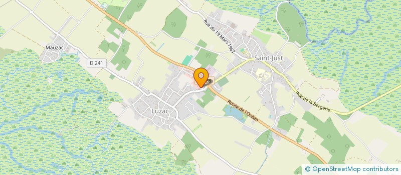 localisation de l'entreprise PICHON  SAINT-JUST-LUZAC