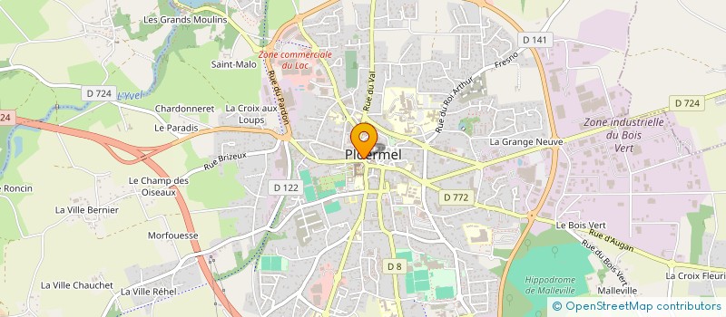 localisation de l'entreprise PICHON CONSEIL  SAINT-PIERRE-QUIBERON