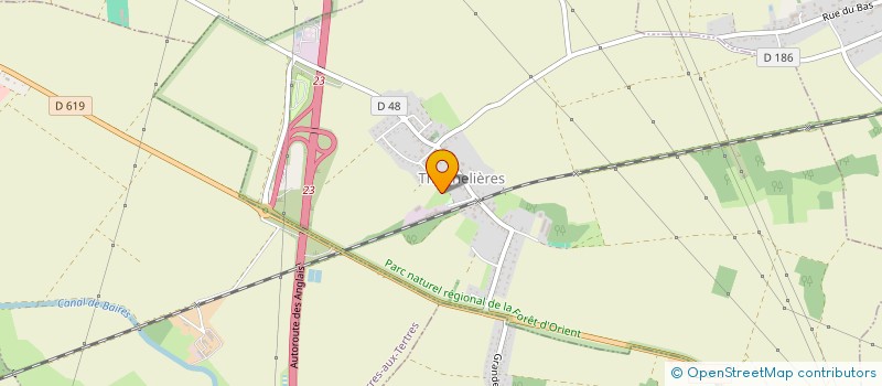 localisation de l'entreprise PICHON IMMO  THENNELIERES