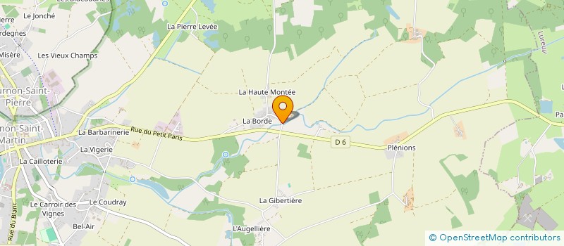 localisation de l'entreprise PICHON - PARIS à TOURNON-SAINT-MARTIN