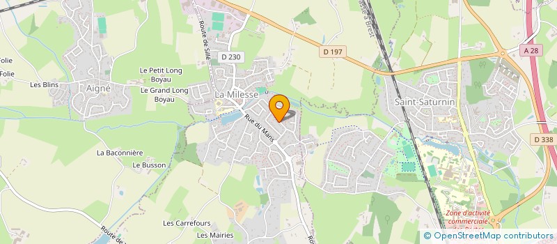 localisation de l'entreprise PICHON ZACHARY PERFORMANCE  SAINT SATURNIN