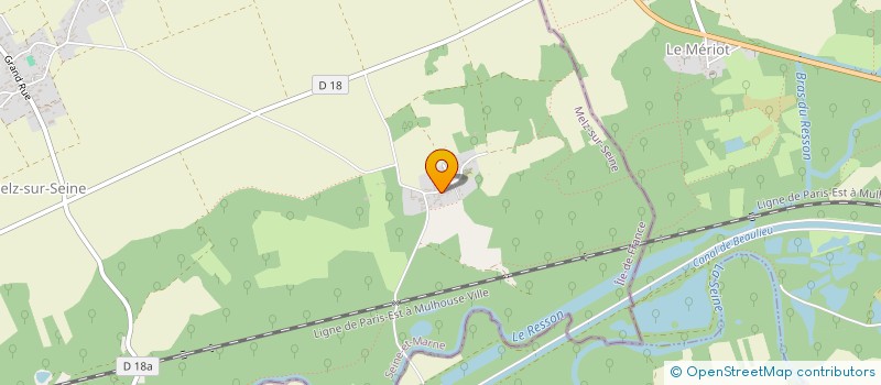 localisation de l'entreprise PICHOT IMMOBILIER  MELZ-SUR-SEINE