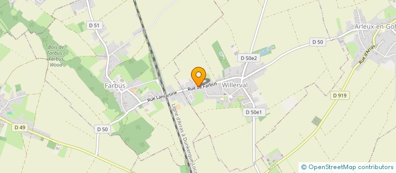 localisation de l'entreprise PICHOTINE  WILLERVAL