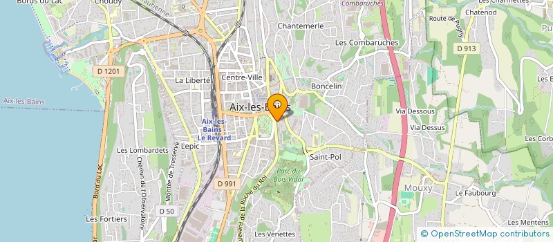 localisation de l'entreprise PICK INN HOTEL à AIX-LES-BAINS