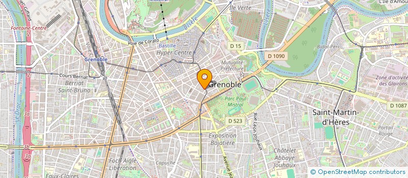 localisation de l'entreprise PICK-NICK  GRENOBLE