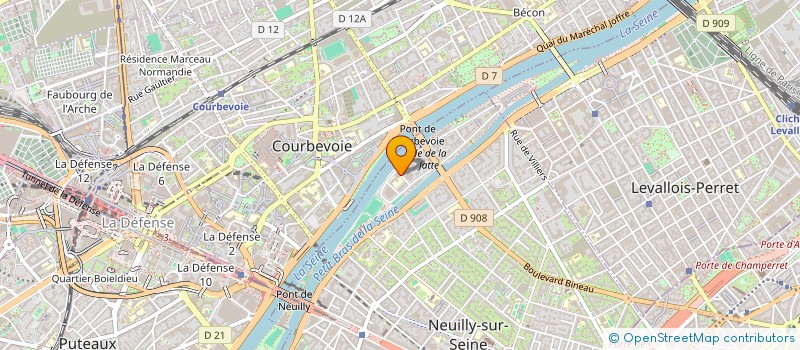 localisation de l'entreprise PICK UP TRANSFERT à NEUILLY-SUR-SEINE