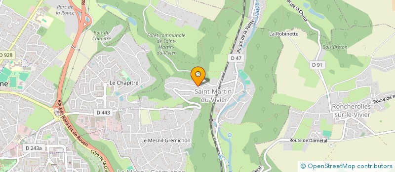 localisation de l'entreprise PICKBEST à SAINT-MARTIN-DU-VIVIER