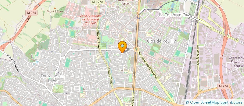 localisation de l'entreprise PICKLE VODKA ORCHESTRA  DIJON