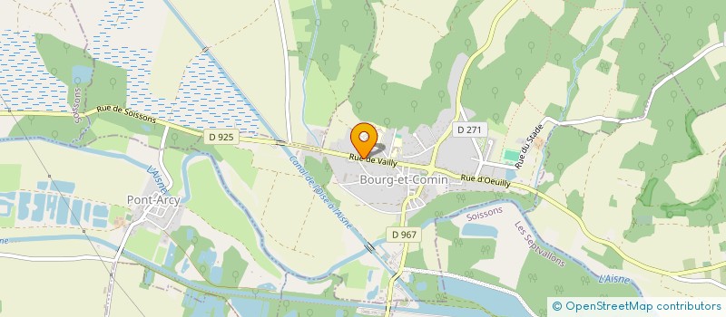 localisation de l'entreprise PICKLES COUNTRY  BOURG-ET-COMIN